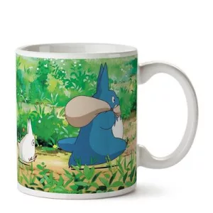 My Neighbor Totoro - Mug Ghibli 08 - Totoro white and blue-SMUGGH08