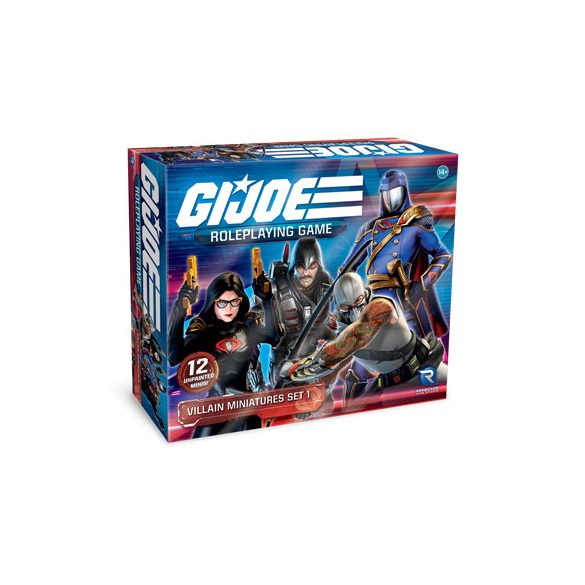 G.I. JOE Roleplaying Game Villain Miniatures Set 1 - EN-RGS02570