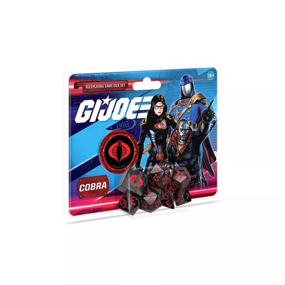 G.I. JOE Roleplaying Game Cobra Dice Set-RGS02461