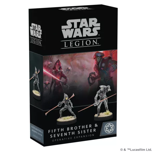Star Wars Legion - Fifth Brother & Seventh Sister Expansion - EN miniatűra bővítés