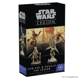 Star Wars Legion: Sun Fac & Poggle the Lesser Commander Expansion - EN-SWL116
