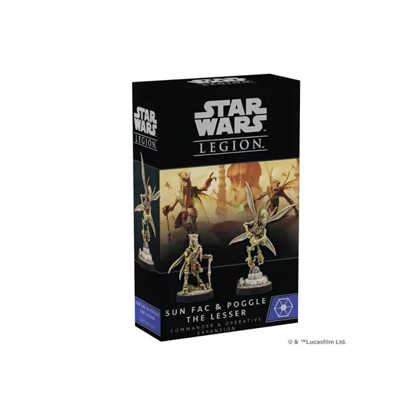 Star Wars Legion - Sun Fac & Poggle the Lesser Commander Expansion - EN-SWL116