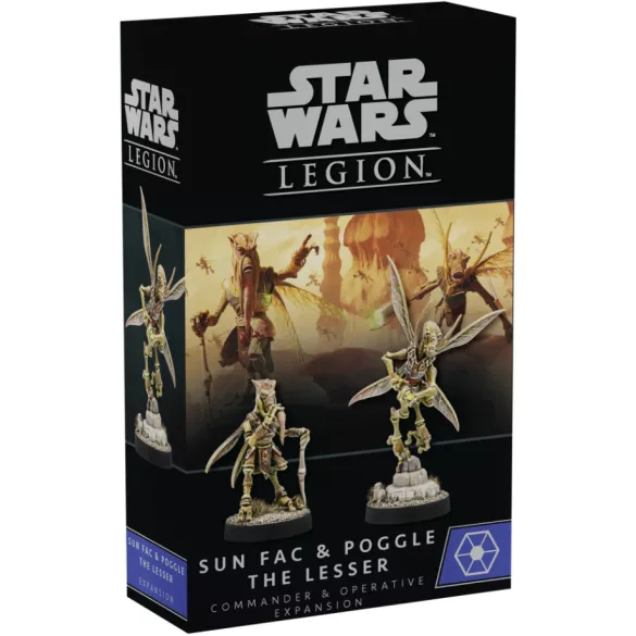 Star Wars Legion - Sun Fac & Poggle the Lesser Commander Expansion - angol kiadás
