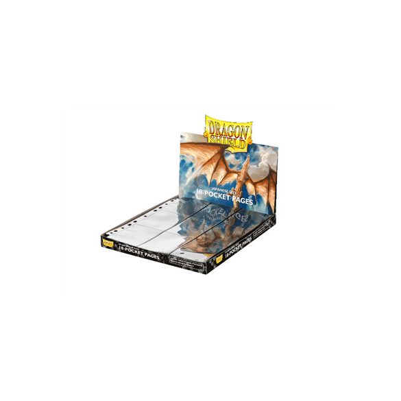 Dragon Shield Japanese size 18-pocket pages Display (50 Pages)-AT-10308