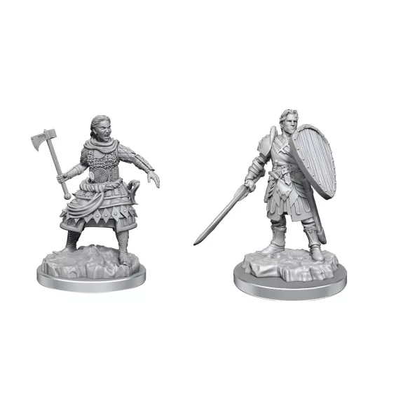 D&D Nolzur's Marvelous Miniatures: Human Fighters-90639