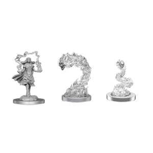D&D Nolzur's Marvelous Miniatures: Dark Spellcaster & Flameskulls - EN-WZK90650