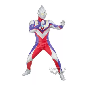 Ultraman Tiga - Banpresto Hero's Brave Statue Figure - Kagayakeru Monotachi E - Ultraman Tiga (Ver A-BP88341P