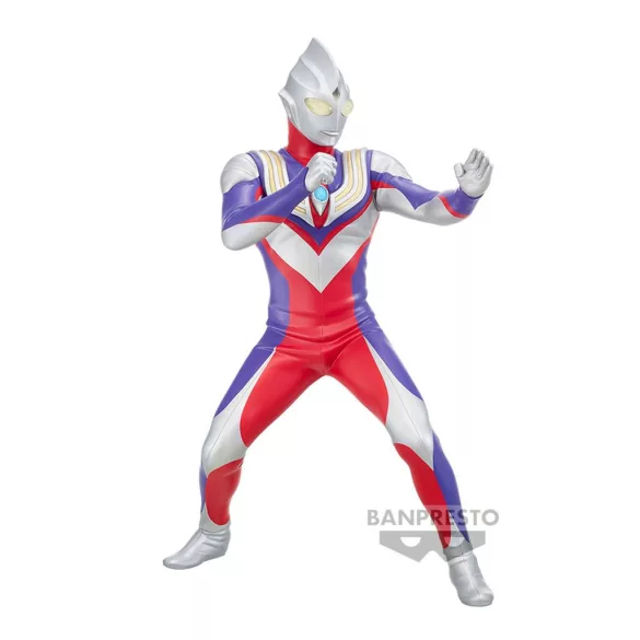 Ultraman Tiga - Banpresto Hero's Brave Statue Figure - Kagayakeru Monotachi E - Ultraman Tiga (Ver A-BP88341P