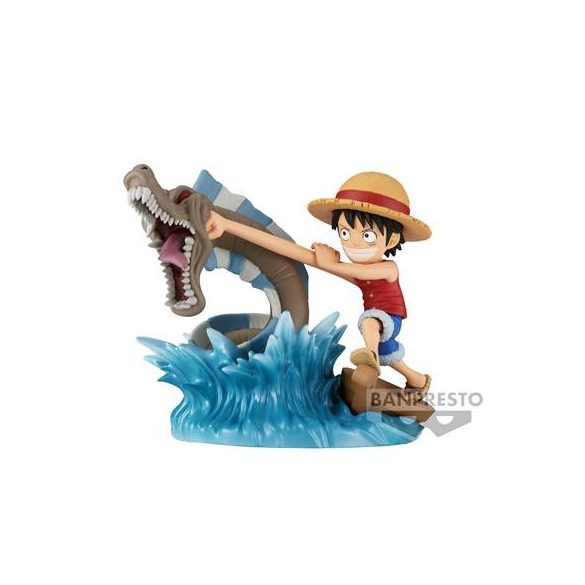 One Piece World Collectable Figure Log Stories-Monkey.D.Luffy Vs Local Sea Monster--BP88406P