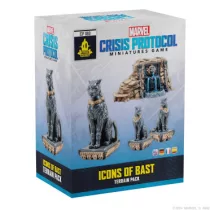 Marvel Crisis Protocol - Icons of Bast Terrain Pack - EN/DE/FR/SP