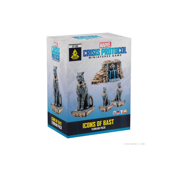 Marvel Crisis Protocol: Icons of Bast Terrain Pack - EN/DE/FR/SP-CP180
