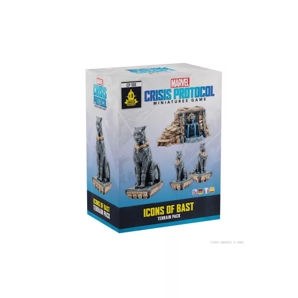 Marvel Crisis Protocol - Icons of Bast Terrain Pack - EN/DE/FR/SP