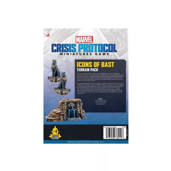 Marvel Crisis Protocol - Icons of Bast Terrain Pack - EN/DE/FR/SP