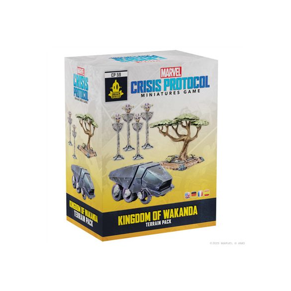 Marvel Crisis Protocol: Kingdom of Wakanda Terrain Pack - EN/DE/FR/SP-CP59