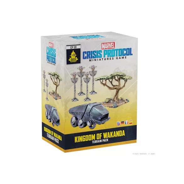 Marvel Crisis Protocol - Kingdom of Wakanda Terrain Pack - EN/DE/FR/SP-CP59