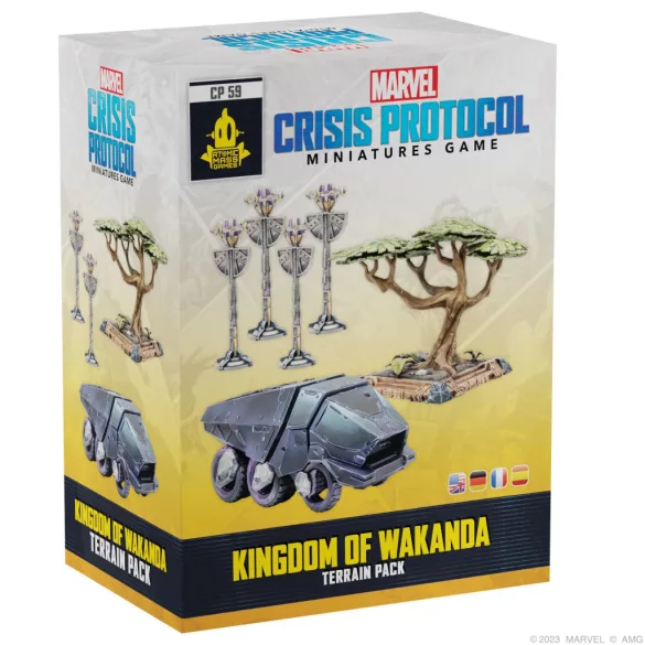 Marvel Crisis Protocol - Kingdom of Wakanda Terrain Pack - EN/DE/FR/SP