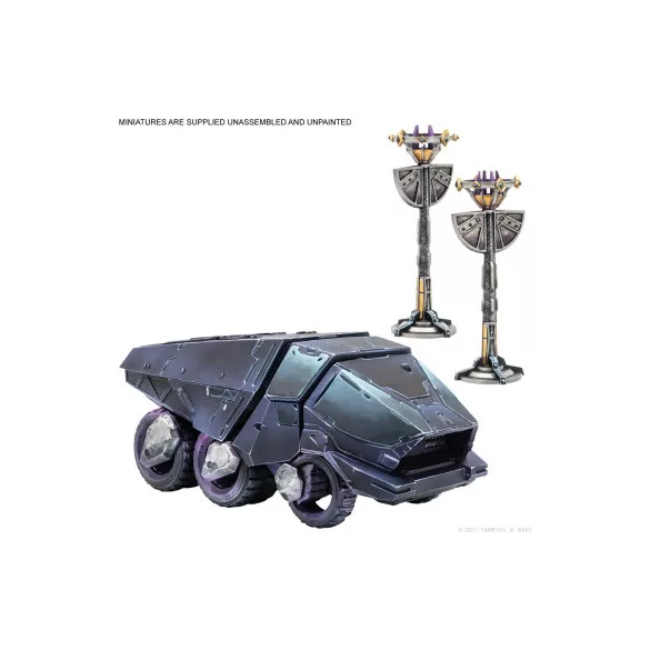 Marvel Crisis Protocol - Kingdom of Wakanda Terrain Pack - EN/DE/FR/SP