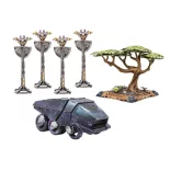 Marvel Crisis Protocol - Kingdom of Wakanda Terrain Pack - EN/DE/FR/SP