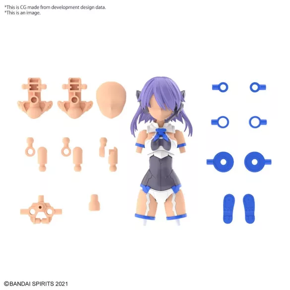 30 Minutes Sisters (30MS) - Option Parts Set 9: Commander Costume (Col. C)-MK65445