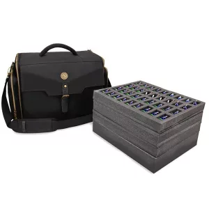 ENHANCE Miniature Figure War Games Miniature Figure Travel Case-ENTTCFM100BKEW