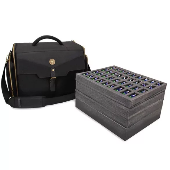 ENHANCE Miniature Figure War Games Miniature Figure Travel Case-ENTTCFM100BKEW