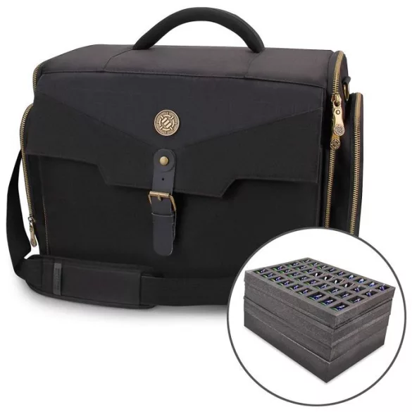 ENHANCE Miniature Figure War Games Miniature Figure Travel Case-ENTTCFM100BKEW