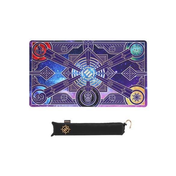 ENHANCE Trading Card Games TCG Playmat with Stitched Edges (Stars)-ENTTPC0500GAEW