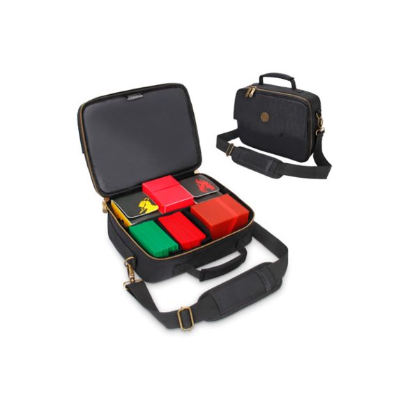 ENHANCE Trading Card Games Trading Card Travel Case-ENTTCFC100BKEW