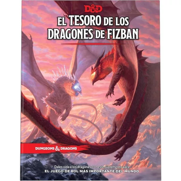 D&D Fizban's Treasury of Dragons HC - spanyol kiadás