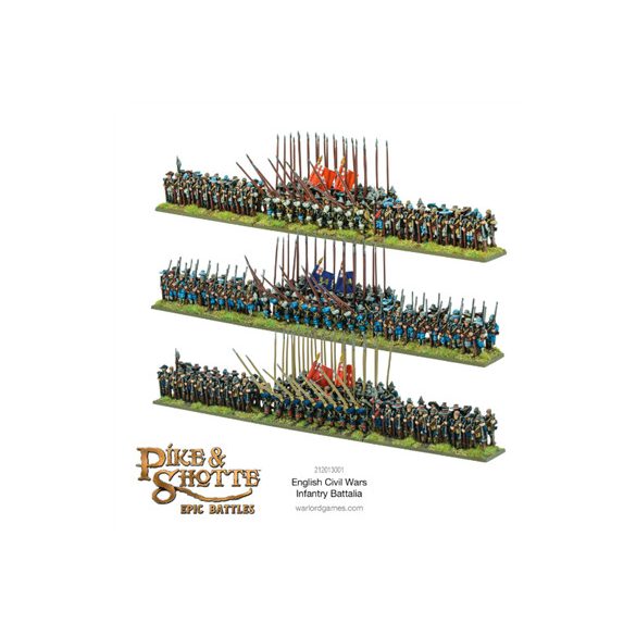 Pike & Shotte Epic Battles - English Civil Wars Infantry Battalia - EN-212013001