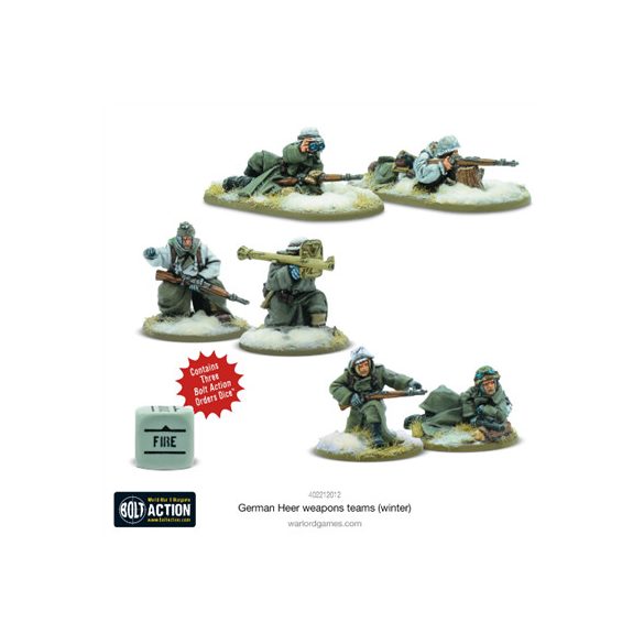 Bolt Action - German Heer (Winter) Weapons Teams - EN-402212012