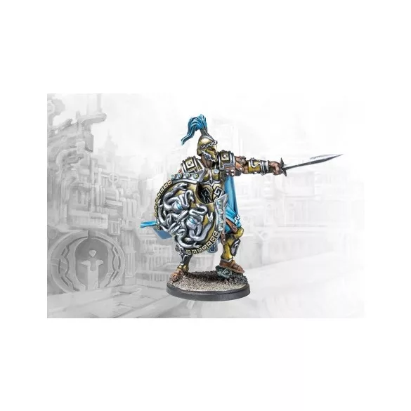 Conquest - City States: Lochagos miniatűr figura - angol kiadás