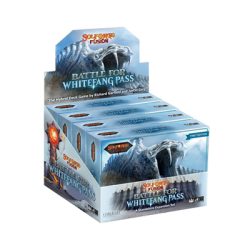 SolForge Fusion: Hybrid Deck Game - Battle for Whitefang Pass Booster Kit Display (4 Kits) - EN-SBE-SFF-S2-BK