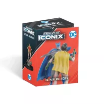 DC HeroClix Iconix: Batman and Robin gyűjtői figura szett - EN
