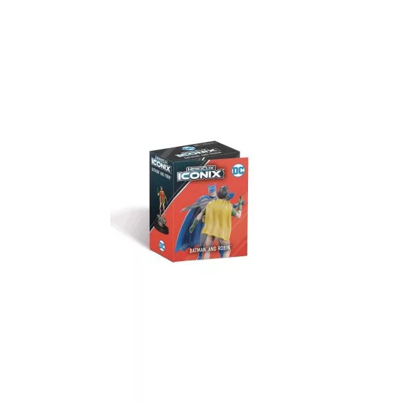 DC HeroClix Iconix: Batman and Robin gyűjtői figura szett - EN