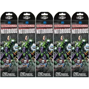 DC HeroClix: Notorious Booster Brick-84032