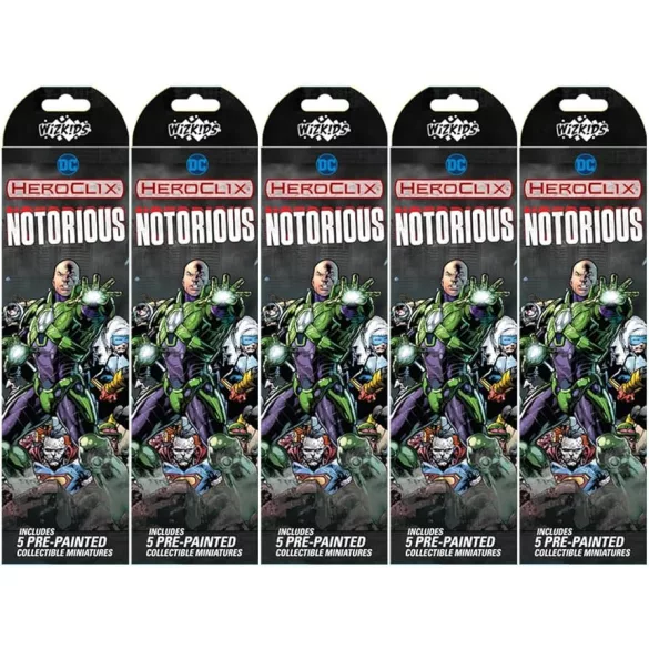 DC HeroClix: Notorious Booster Brick-84032