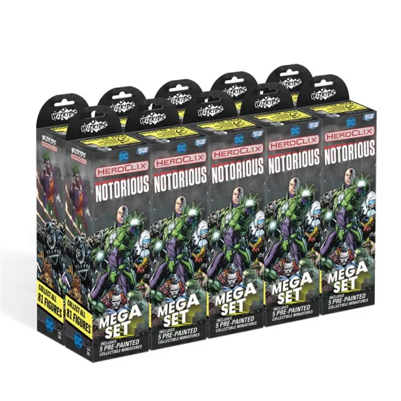 DC HeroClix: Notorious Booster Brick-84032