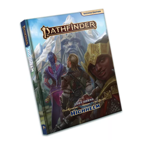 Pathfinder Lost Omens Highhelm (P2) szerepjáték-kiegészítő - angol nyelvű kiadás