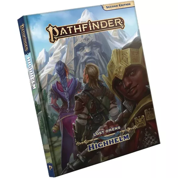 Pathfinder Lost Omens Highhelm (P2) szerepjáték-kiegészítő - angol nyelvű kiadás