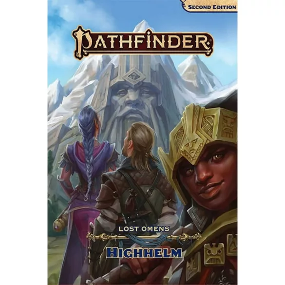 Pathfinder Lost Omens Highhelm (P2) szerepjáték-kiegészítő - angol nyelvű kiadás