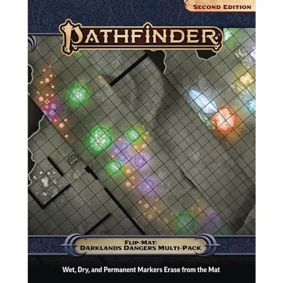 Pathfinder Flip-Mat: Darklands Dangers Multi-Pack szerepjáték térképkiegészítő