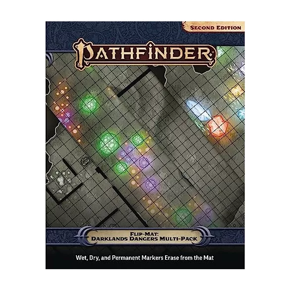 Pathfinder Flip-Mat: Darklands Dangers Multi-Pack szerepjáték térképkiegészítő
