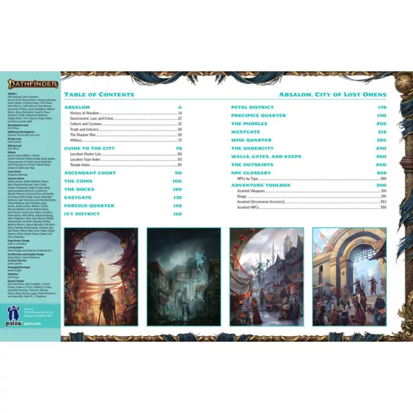 Pathfinder Lost Omens Absalom, City of Lost Omens Special Edition (P2) - EN-PZO9304-SE