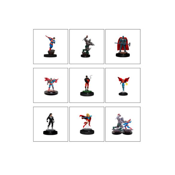 DC HeroClix Iconix: Death of Superman - EN-WZK84023