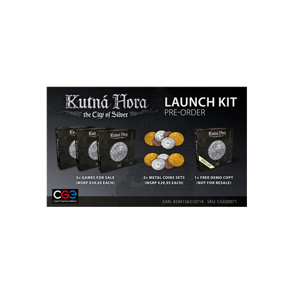 Kutná Hora: The City of Silver Launch Kit - EN-CGE00071