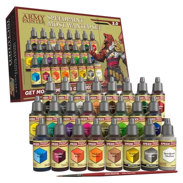 The Army Painter - Speedpaint Most Wanted Set 2.0-WP8060P