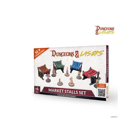 Dungeons & Lasers - Market Stalls Set - EN-DNL0055