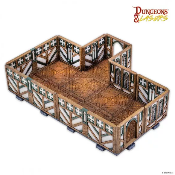 Dungeons & Lasers - Tudor Mansion terepelem-készlet - EN