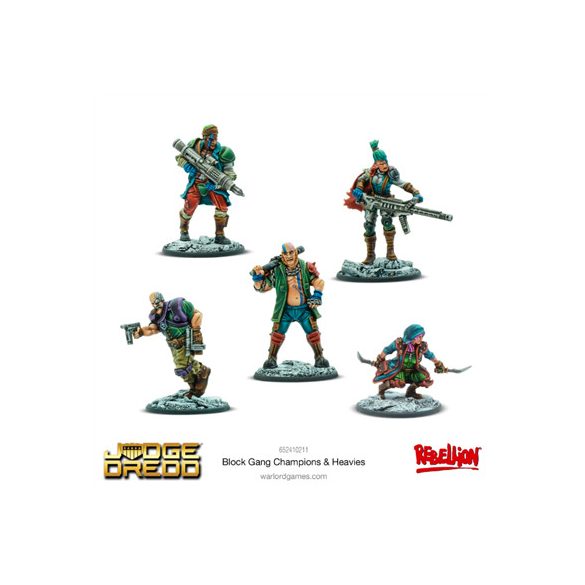 Judge Dredd - Block Gang Champions & Heavies - EN-652410211